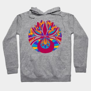 Triad Abstract Motif Hoodie